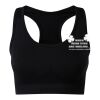 TriDri® seamless '3D fit' multi-sport sculpt solid colour bra Thumbnail